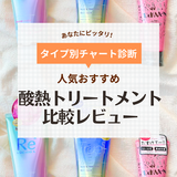 【酸熱トリートメント】市販の人気3商品を比較レビュー！くせ毛への効果や口コミは？