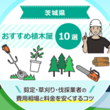 茨城県の植木屋・造園業者の人気おすすめ10選！剪定・草刈り・伐採業者の費用相場と料金を安くするコツもご紹介！