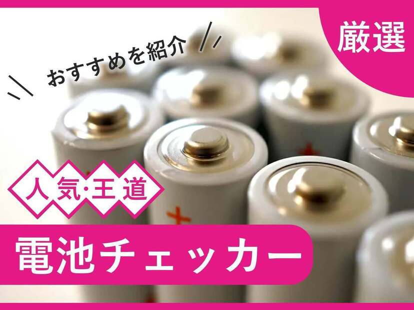 電池チェッカー人気おすすめ15選！ 電池残量がすぐわかる【充電池対応も】 | マイナビおすすめナビ