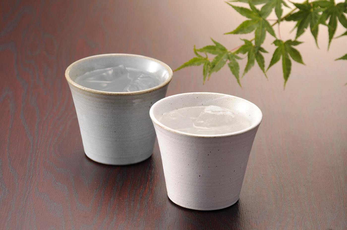 396円 品質保証 陶器 二重構造 キーポ 焼酎カップ 焼締 日本製