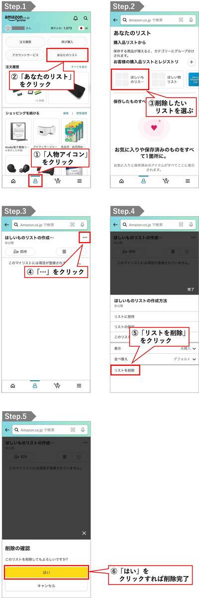 amazon ほしい物リスト その他 削除 販売