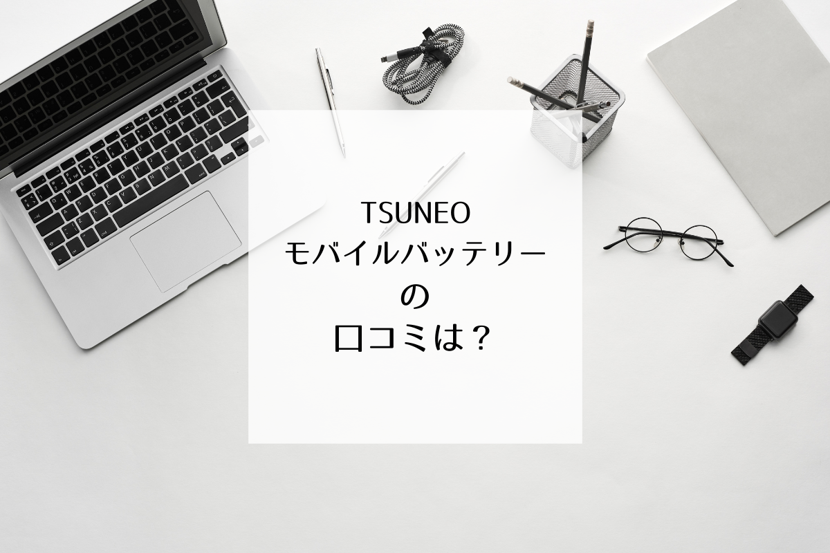 4台同時急速充電可能 Tsuneo モバイルバッテリー の使い勝手を検証レビュー マイナビおすすめナビ